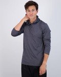 Men’s Quick Dry Long Sleeve Performance Hoodies - 3 Pack