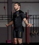 Mava Men's Compression Shorts for Workouts and Sports