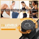 VANSWE Recumbent Exercise Bike with Bluetooth & Resistance