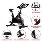 Sunny Health Magnetic Belt Drive Indoor Cycling Bike