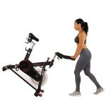 Sunny Health Magnetic Belt Drive Indoor Cycling Bike