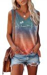 Women's Loose Fit Sleeveless Yoga Tank Tops