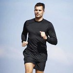 Men's Long Sleeve UV Protection Workout Shirts
