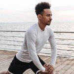 Men's Long Sleeve UV Protection Workout Shirts