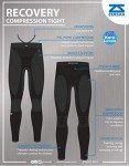 Zensah Ultra Compression Recovery Leggings - Black