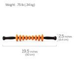 Flexible Handheld Foam Roller with Ergonomic Handles
