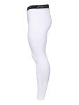 Men's Compression Tights Running Pants - Medium White