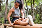 Flexible Handheld Foam Roller with Ergonomic Handles