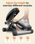 Niceday Mini Stair Stepper with Resistance Bands