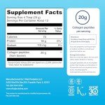Grass Fed Collagen Peptides Powder - Unflavored 9.33oz