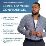 Men's Slimming Compression Tank Top - White