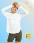 G4Free Women's UV Protection Long Sleeve Workout Shirt