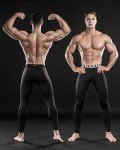 DRSKIN Men's Compression Pants Tights (3 Pack)
