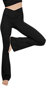 High Waisted Flare Yoga Pants for Women