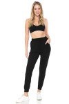 Women's Relaxed Fit Jogger Pants with Pockets
