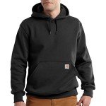 Carhartt Men's Heavyweight Rain Defender Sweatshirt, Black
