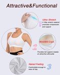 High Impact Racerback Sports Bra for Women