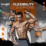 Vinyl Coated Kettlebell with Rubber Base - 20Lb