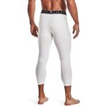 Under Armour Men's HeatGear 3/4 Leggings - White/Black