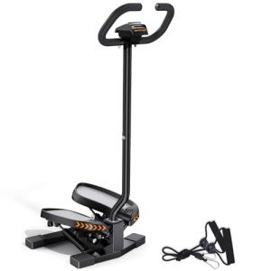 Sportsroyals Resistance Stair Stepper with Handlebar