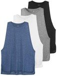 Women's Lightweight Workout Tank Tops - 4 Pack