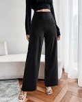 Women’s Wide Leg Yoga Pants with Pockets