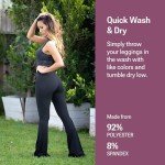 Buttery Soft High Waisted Flare Yoga Pants