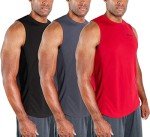 Men’s Muscle Tank Tops - 3 Pack Sleeveless