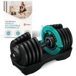 Lifepro Adjustable Dumbbells - 6 in 1 Weight System