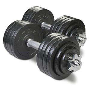 TELK Adjustable Dumbbells (52.5lb x 2) Set