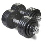 TELK Adjustable Dumbbells (52.5lb x 2) Set