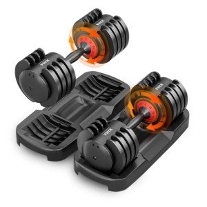 VEICK Adjustable Dumbbell Set for Home Gym