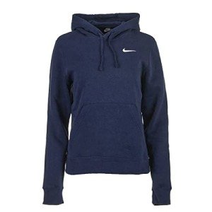 Nike Women's Navy Pullover Fleece Hoodie