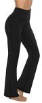 AFITNE Women's Bootcut Yoga Pants with Pockets