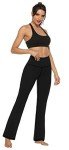 AFITNE Women's Bootcut Yoga Pants with Pockets