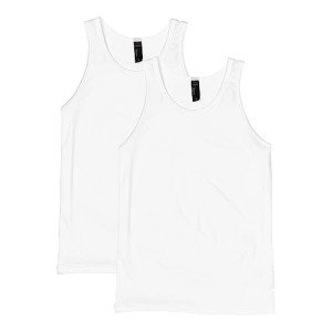 Hanes Men's X-Temp 2-Pack Tank Tops - White