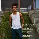 Hanes Men's X-Temp 2-Pack Tank Tops - White