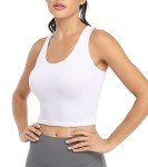 4-Pack Women's Cotton Racerback Workout Tank Tops
