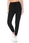 Women's Black Jogger Pants with Pockets - 2X