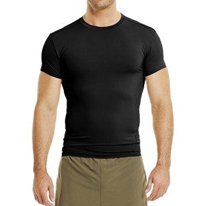 Under Armour Men's HeatGear Compression Tee - Black