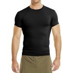 Under Armour Men's HeatGear Compression Tee - Black