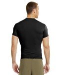 Under Armour Men's HeatGear Compression Tee - Black