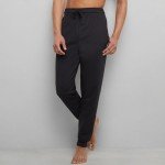 Hanes Men's Black Jogger Sweatpants with Pockets