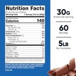 Nutricost 5LB Milk Chocolate Whey Protein Isolate