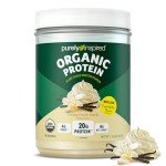 Plant-Based Protein Powder, Creamy French Vanilla