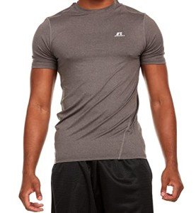 Russell Athletic Men's Compression T-Shirt - Black