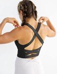 Women's Padded Criss-Cross Back Fitness Bra