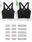 Women's Padded Criss-Cross Back Fitness Bra