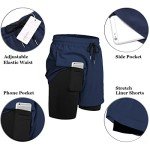 COOFANDY Men's 2 Pack Quick-Dry Workout Shorts