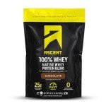 Ascent Whey Protein Powder - Chocolate Flavor 2 lb